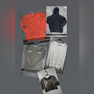 Bundle of long sleeves and one dressy top
